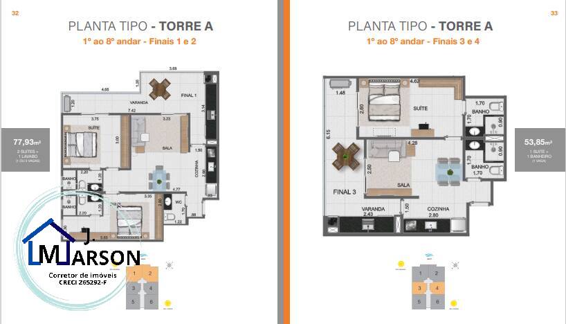 Apartamento à venda com 1 quarto, 54m² - Foto 14