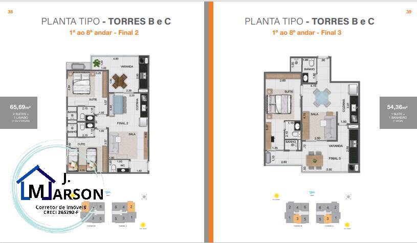 Apartamento à venda com 1 quarto, 54m² - Foto 17