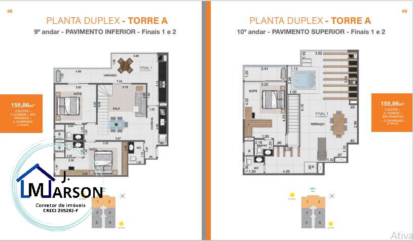 Apartamento à venda com 1 quarto, 54m² - Foto 22