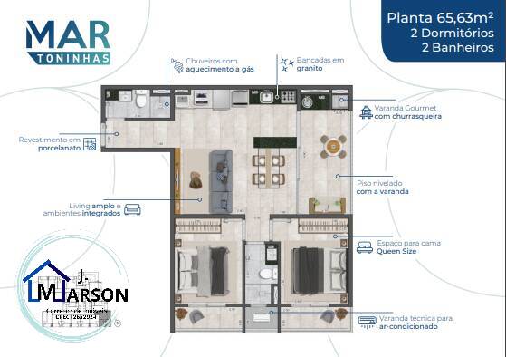 Apartamento à venda com 1 quarto, 35m² - Foto 24