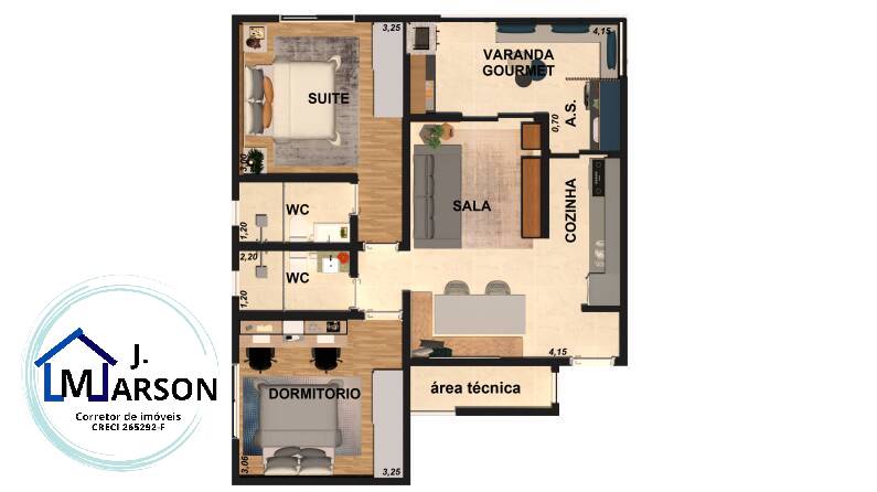 Apartamento à venda com 3 quartos, 89m² - Foto 11