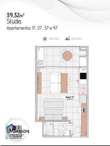 Apartamento à venda com 1 quarto, 54m² - Foto 21