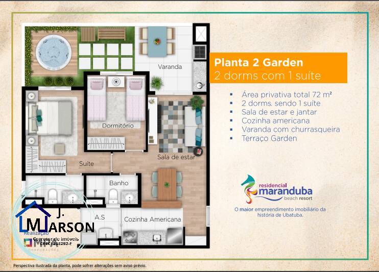 Apartamento à venda com 2 quartos, 58m² - Foto 43