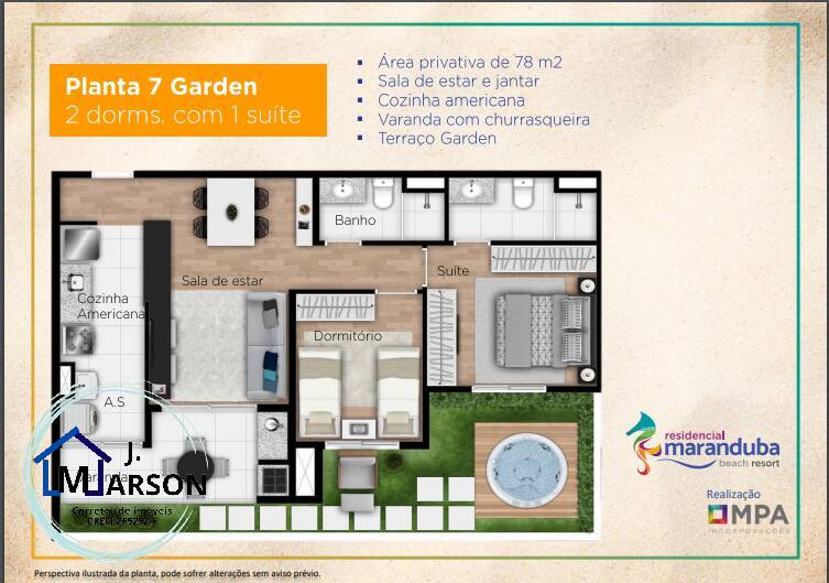 Apartamento à venda com 2 quartos, 58m² - Foto 48